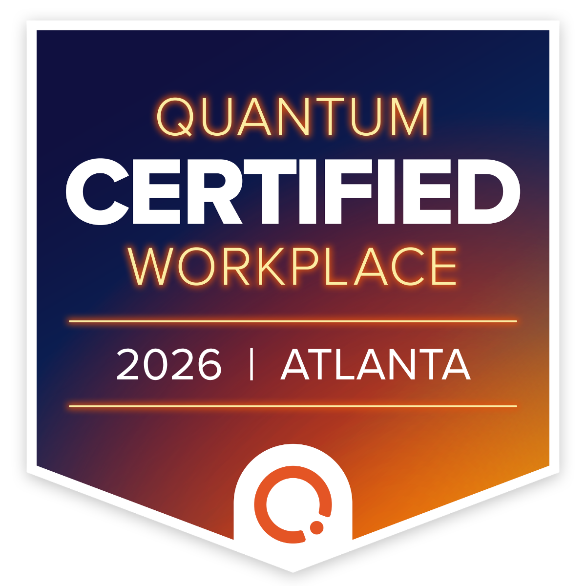 Quantum certified badge